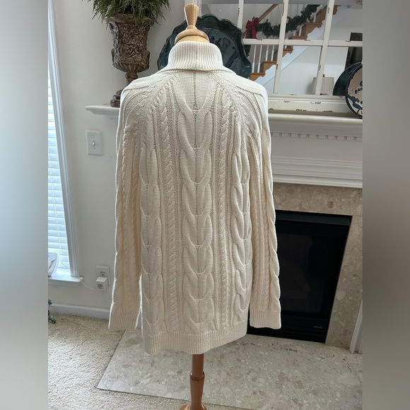 Haven Well Within Cream Open Front Cable Knit Cardigan - Picture 5 of 7